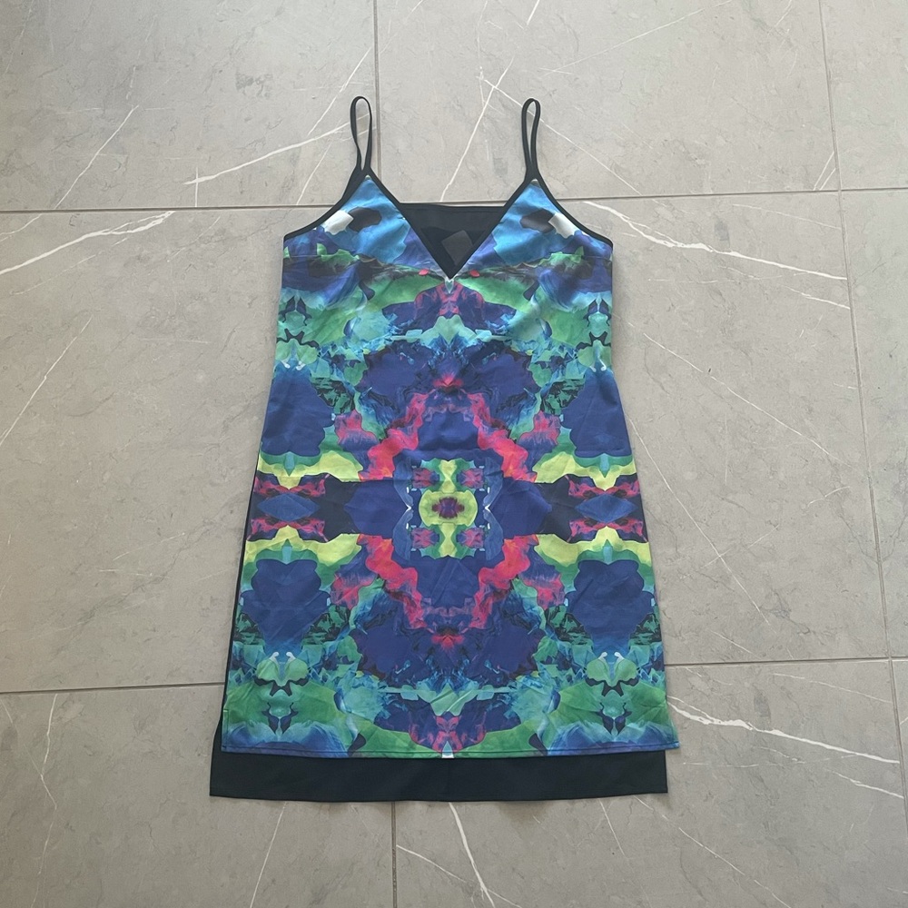 Pink Stitch Multi Color Tunic